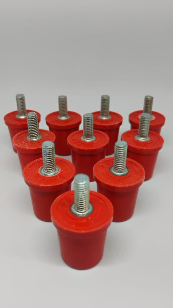 Red Insulator Bush